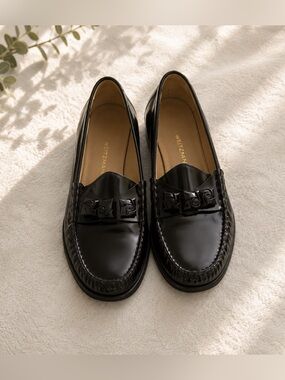 Stuart Weitzman Elegant Black Men's Slip-Ons